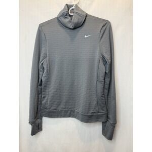 Nike Sweater Women XS Therma-FIT Swift Element Turtleneck Running Top FB5306-084